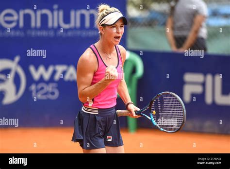 Elizabeth Mandlik (USA). WTA Argentina Open 2023 Stock Photo - Alamy