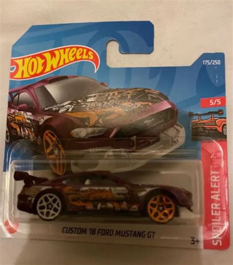 Hot Wheels Custom Ford Mustang Hcv Spoiler Alert