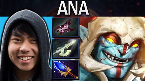 Huskar Dota Ana With Armlet And Aghanims Youtube