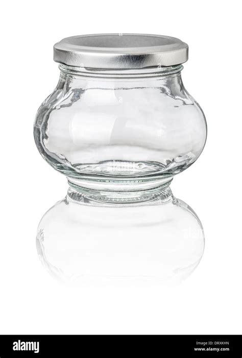 Isolated Jam Jar Stock Photo Alamy