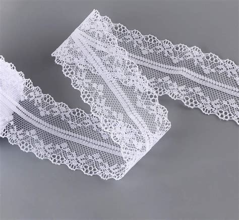 Absofine Rolls M Each Lace Roll White Lace Ribbon Vintage Floral