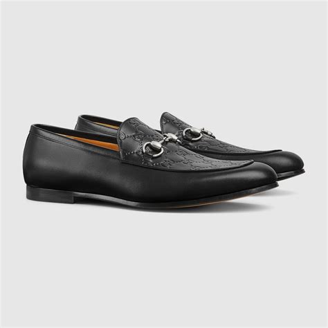 Mocasín con Horsebit para hombre inpiel negra GUCCI MX