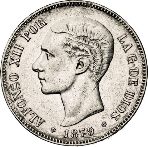 España Madrid Alfonso XII 1874 1885 5 Pesetas Catawiki