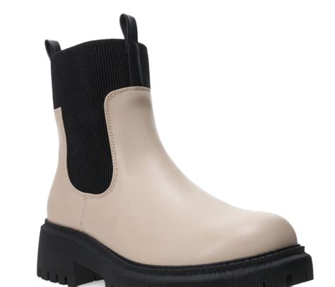 Bota MAIA con puño textil MissCarol Nude MissCarol 146 221890425 Miss Carol