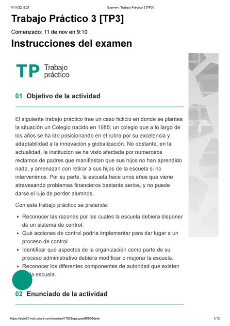 Ppio Adm Trabajo Práctico 3 Monik 83 Trabajo Práctico 3 TP3