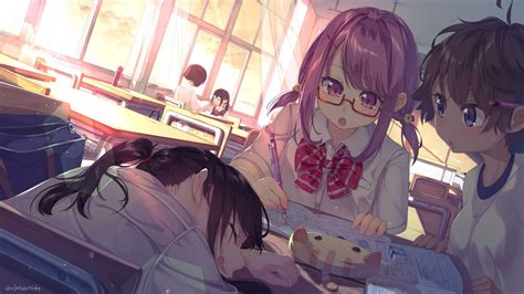 [100+] Anime Classroom Backgrounds | Wallpapers.com