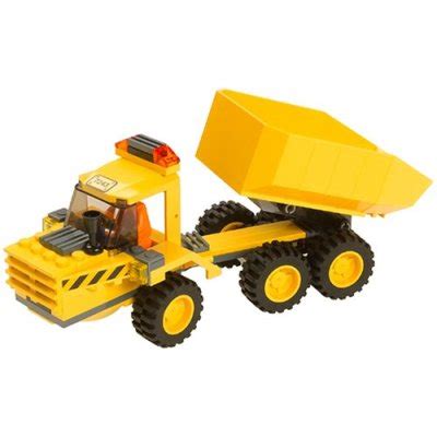 LEGO Construction Site Crane and Dump Truck construction building play set