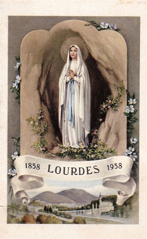 Our Lady of Lourdes | Catholic mother, Blessed mother, Blessed virgin mary