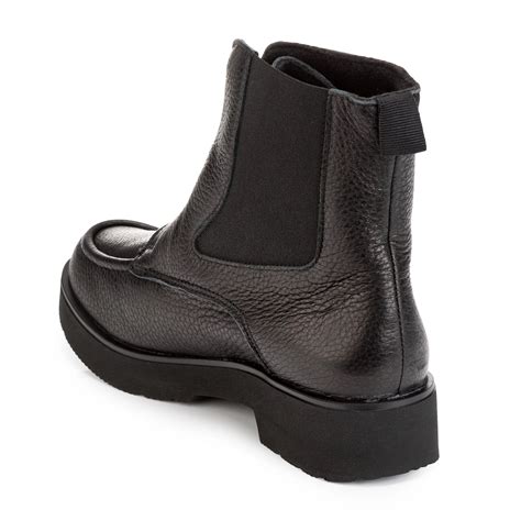 B Ware Vitaform Damen Stiefelette Hirschleder Rei Verschluss Mittig