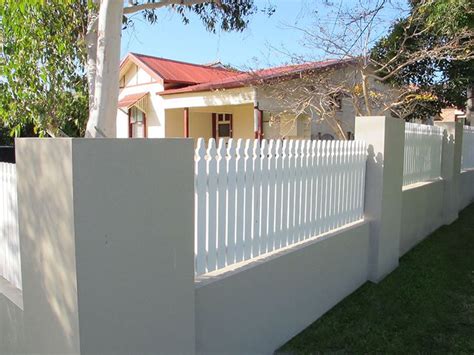 Pin By Wendy Krause On Front Fence House Exterior Brick Fence