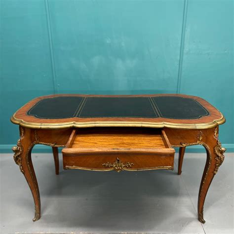 French Bureau Plat Freestanding Partners Desk | 951278