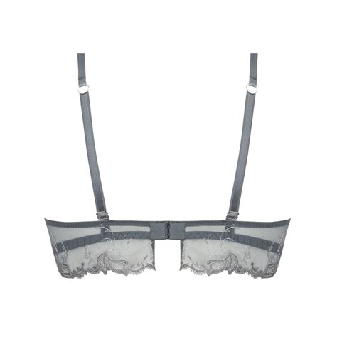 Lise Charmel Lingerie Source Beauté Balconnet BH grijs taupe ACH Italian Design Fashion