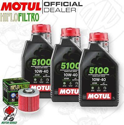 Kit Tagliando Olio Motul W Filtro Aprilia Pegaso Street