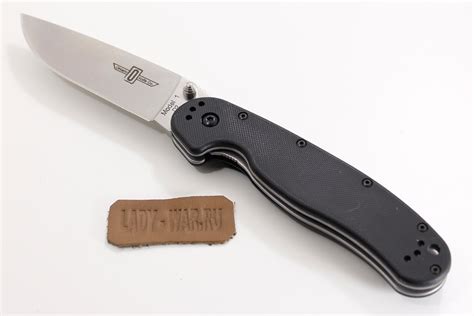 Складной нож Ontario RAT-1 Black из стали D2 купить в Москве в интернет ...