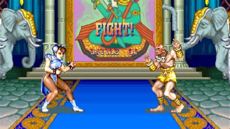 Chun Li VS Dhalsim Street Fighter II Champion Edition EP 1643