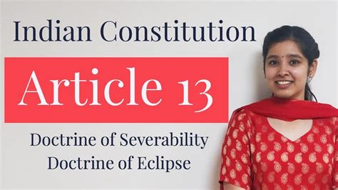 Article 13 Of Indian Constitution With Important Case Laws Indian