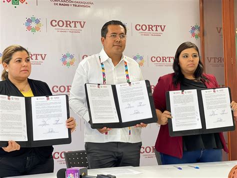 Comunicaci N Social Cortv Y Stirtt Firman Convenio De Colaboraci N