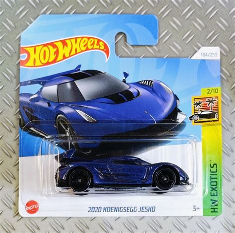 Hot Wheels Koenigsegg Jesko Rare Collectible Miniature Model Scale Gift Idea With Free