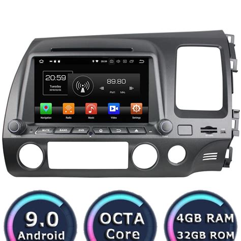 Roadlover Android Car Pc Dvd Player Video For Honda Civic