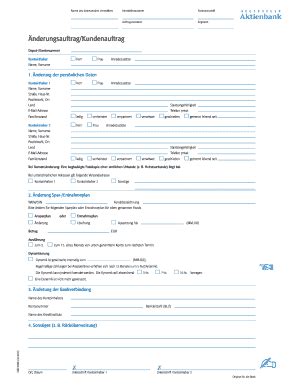 Fillable Online Fonds Laden Nderungsauftrag Kundenauftrag Fonds Laden