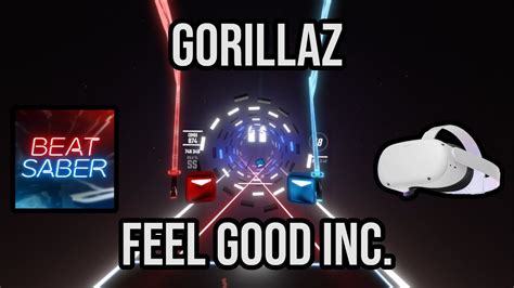 Beat Saber Gorillaz Feel Good Inc Expert Fc Quest Air Link