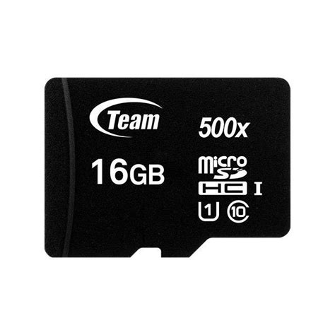 Karta Pamięci TEAM GROUP Micro SDHC 16 GB Class V10 Adapter Team