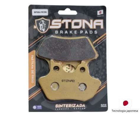 Pastilha De Freio Stona Sinterizada Fr Harley Davidson Box Racing