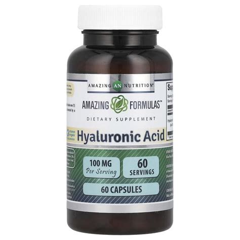 Amazing Nutrition Hyaluronic Acid Mg Capsules