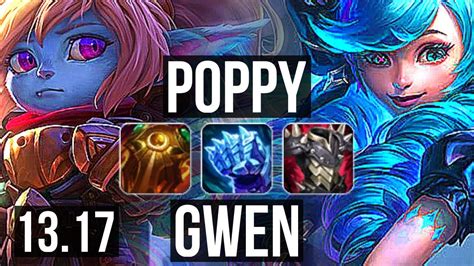 Poppy Vs Gwen Top Rank Legendary Tr Challenger