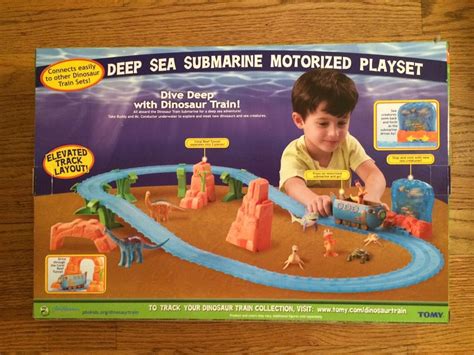 Dinosaur Train Deep Sea Submarine Motorized Train Set New in Box ...