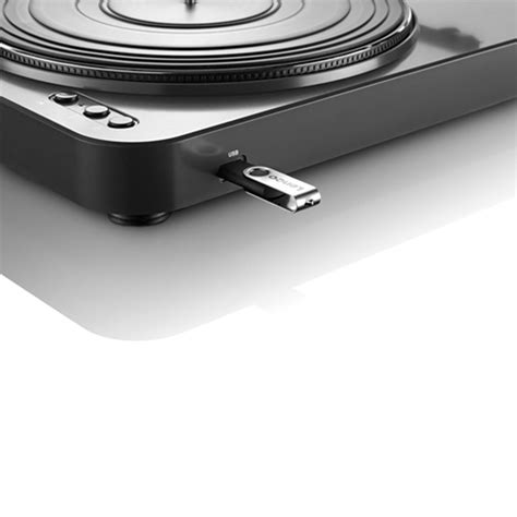 Lenco L85 Black USB Direct Recording Turntable | Vinyl Record Player ...