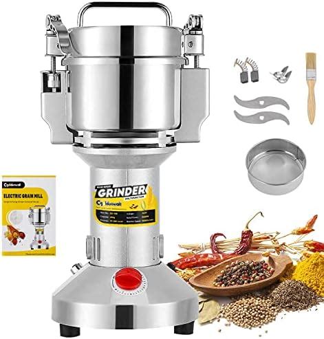 Cgoldenwall Electric Grain Grinder Mill G Spice Herb Mill Upgraded