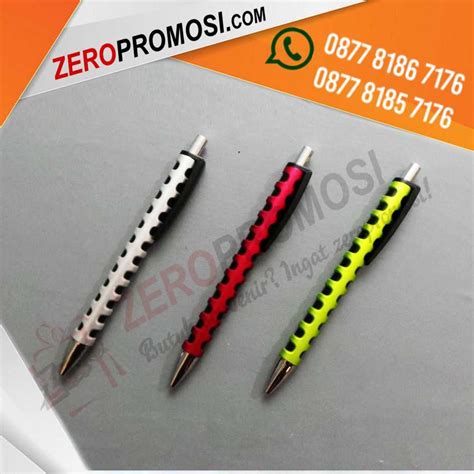 Jual Souvenir Kantor Pulpen Plastik Custom Logo Kode Jakmall