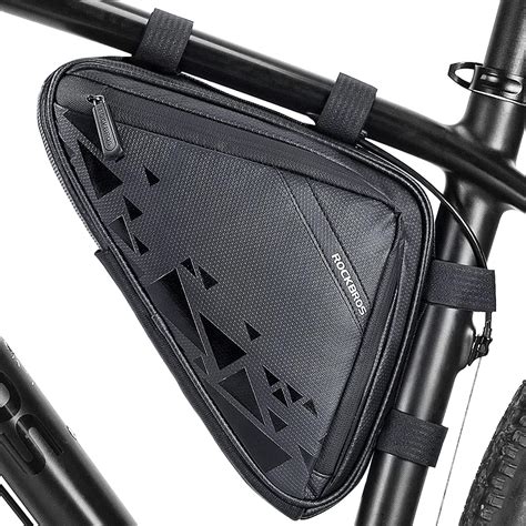 Amazon ROCKBROS Bolsa Triangular Para Bicicleta Bolsa Triangular