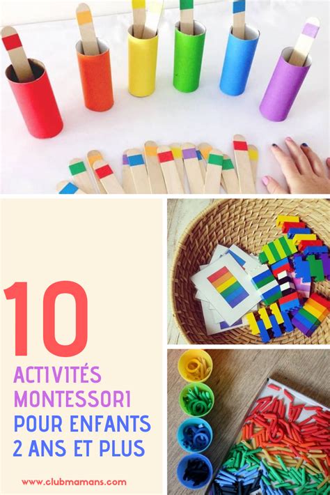 10 activités Montessori pour enfants de 2 ans et plus pour les occuper