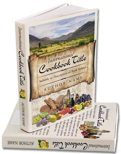 Book Covers for Cookbooks of all Cuisines - Cover2Cover Book Design