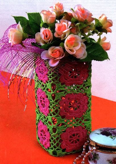 Cover Vase Crochet Pattern