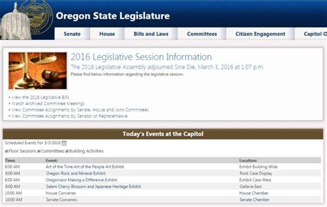 Oregon ‘Short Session’ ends – 78th Legislative Assembly | The Oregon ...