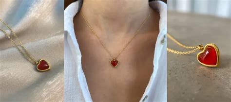 Red Heart Necklaces: Timeless Beauty and Love Unveiled