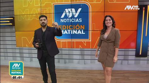 Atv Noticias Matinal Programa Del De Junio Del Atv