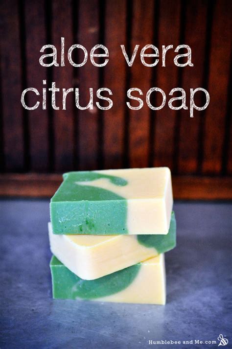 Aloe Vera Citrus Soap Humblebee Me