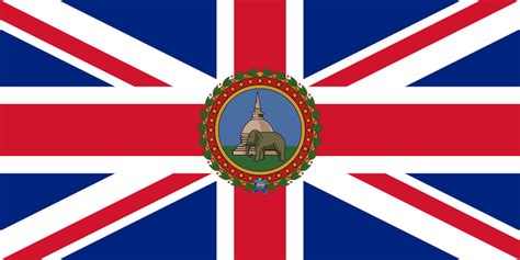 Image: British Ceylon Governor flag