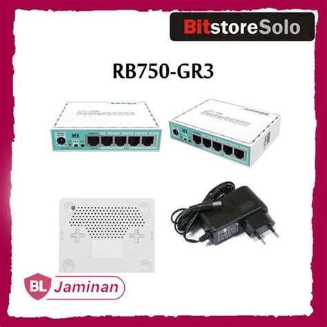 Jual Mikrotik Routerboard Rb Gr Hex Di Lapak Bitstoresolo Bukalapak