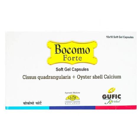 Buy Gufic Bocomo Forte Capsules 10 Cap Online At Low Prices In India