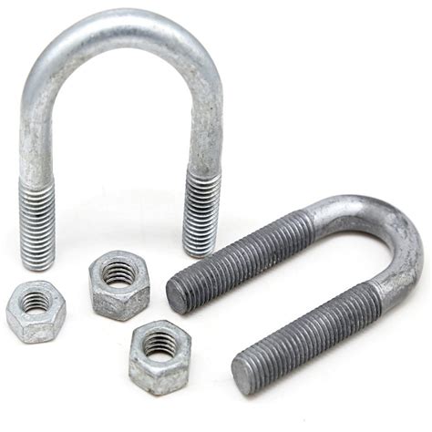 Fasteners M X Hdg Ptfe A A A A U Bolt With Nuts U