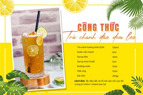 TOP 7 công thức trà trái cây nhiệt đới kinh doanh HOT TREND FarmZone