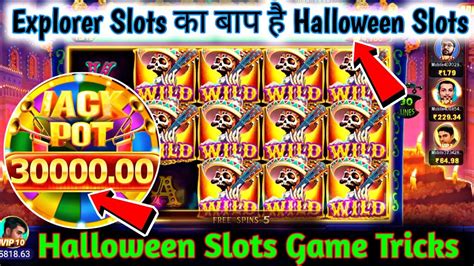 Halloween Slots Jackpot Winning Tricks Teen Patti Halloween Slots