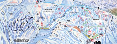 Treble Cone Trail Map - Carlye Albertina