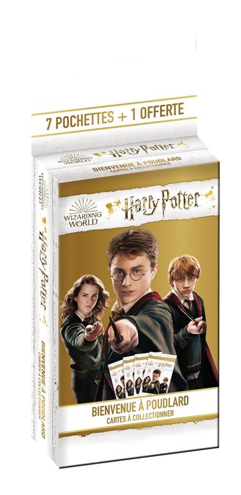 Blister De 8 Pochettes Panini Harry Potter Bienvenue à Poudlard Carte