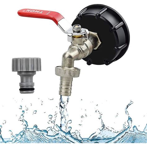 Robinet Cuve 1000l Recuperateur D Eau De Pluie 1000 Litres Adaptateur